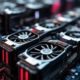 Gedetailleerde GPU Rig
